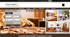 Desktop Screenshot of lacanadahotel.com